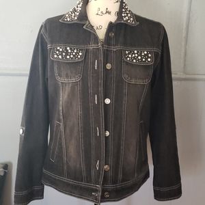 Frazzle Denim Jacket sz S